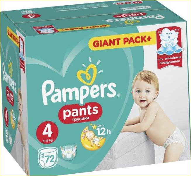 Pampers nadrág 4 fénykép