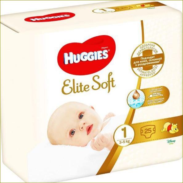 Huggies Elite Soft 1 fénykép